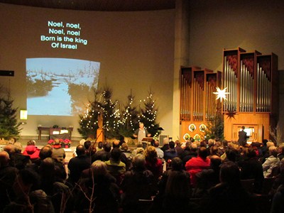 Koor en orkest muziekacademie Beveren, Cant’Amore en Wase Kantorij onder de leiding van de Muziekacademie van Beveren